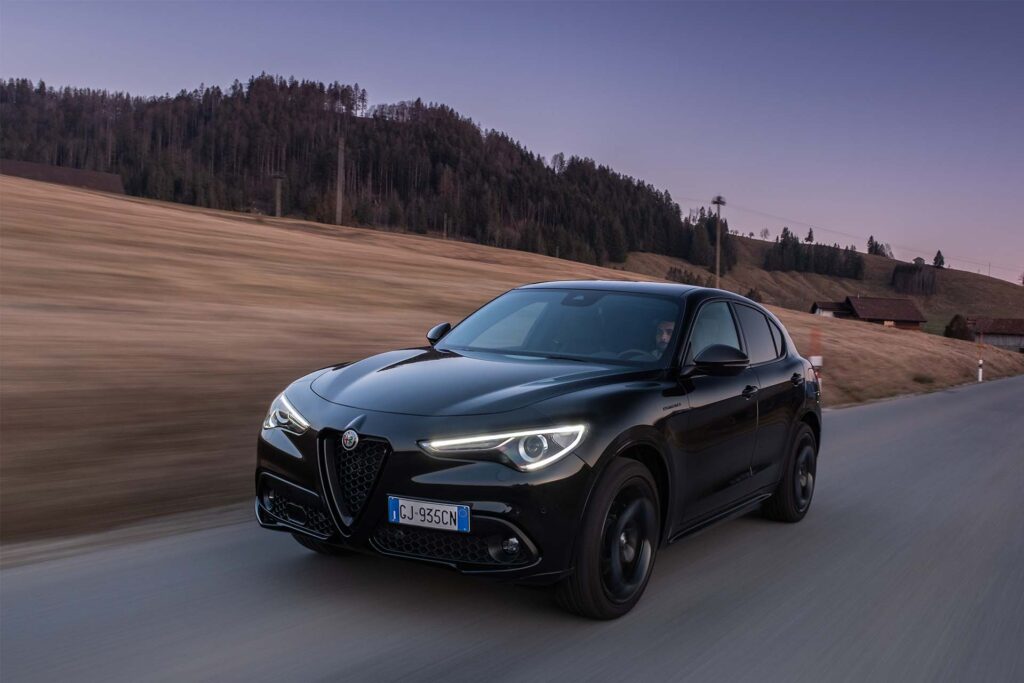 frontal Alfa romeo stelvio