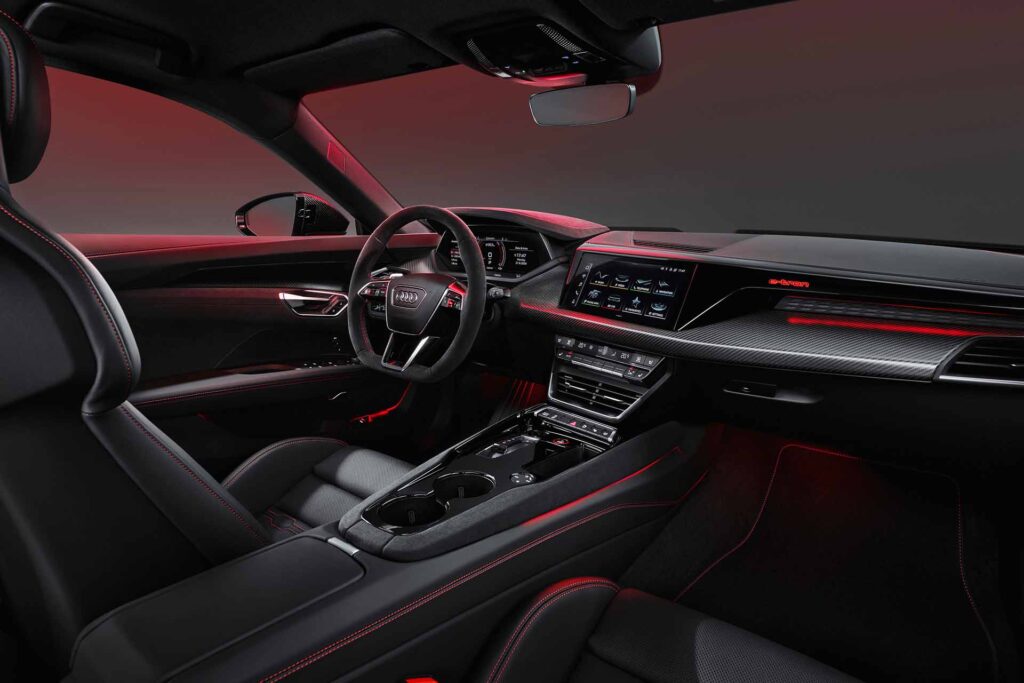 interior Audi etron gt
