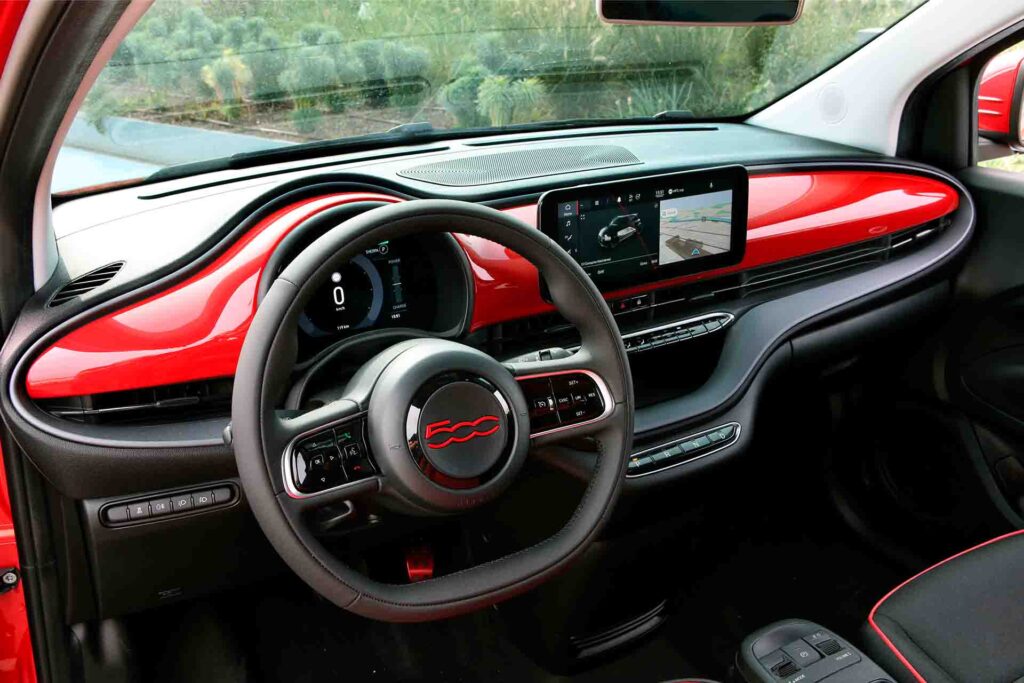 interior Fiat panda