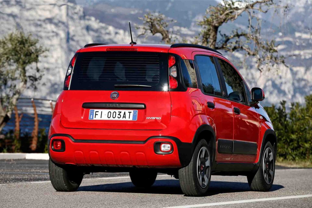 trasero Fiat panda