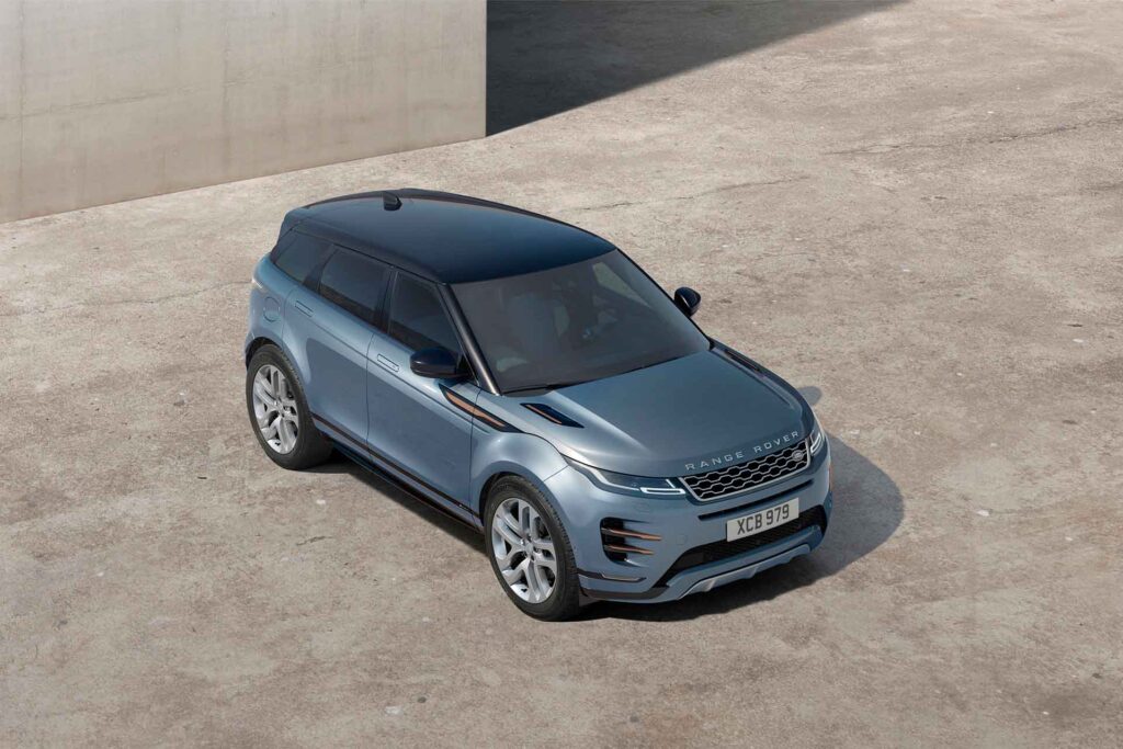 aerea Land rover evoque