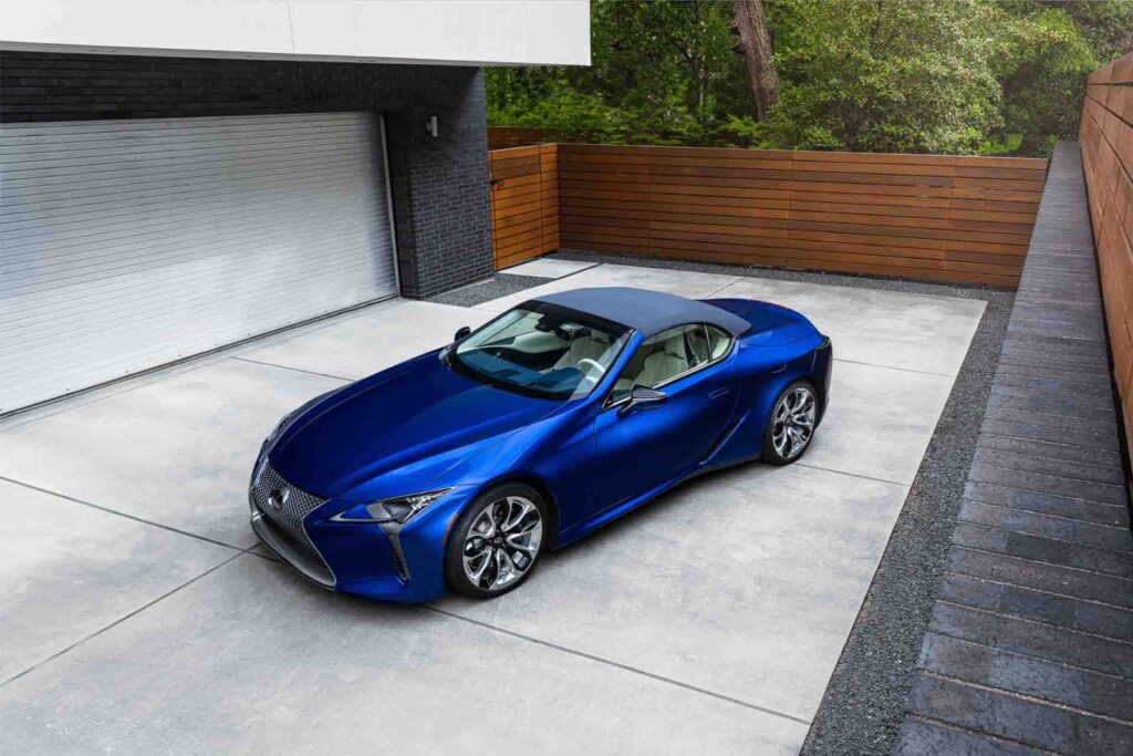 capotado Lexus lc cabrio