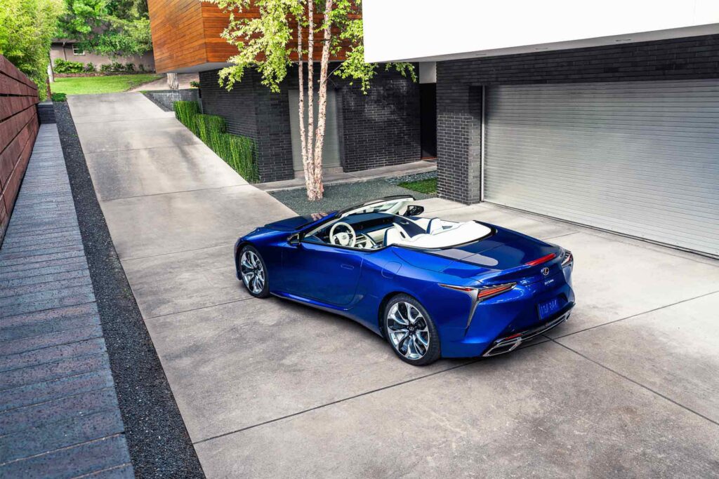 descapotado Lexus lc cabrio