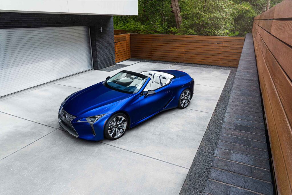 perfil Lexus lc cabrio