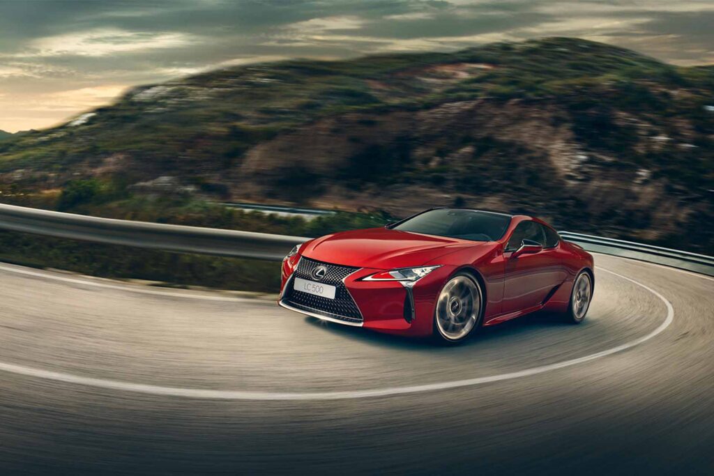 perfil Lexus lc