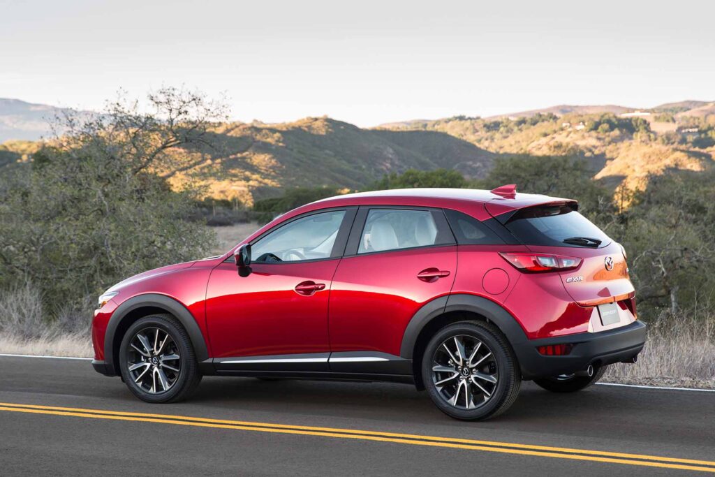 lateral Mazda cx-3