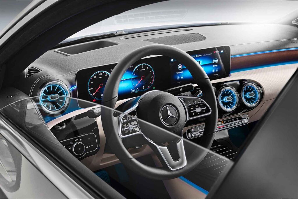 interior Mercedes clase e berlina