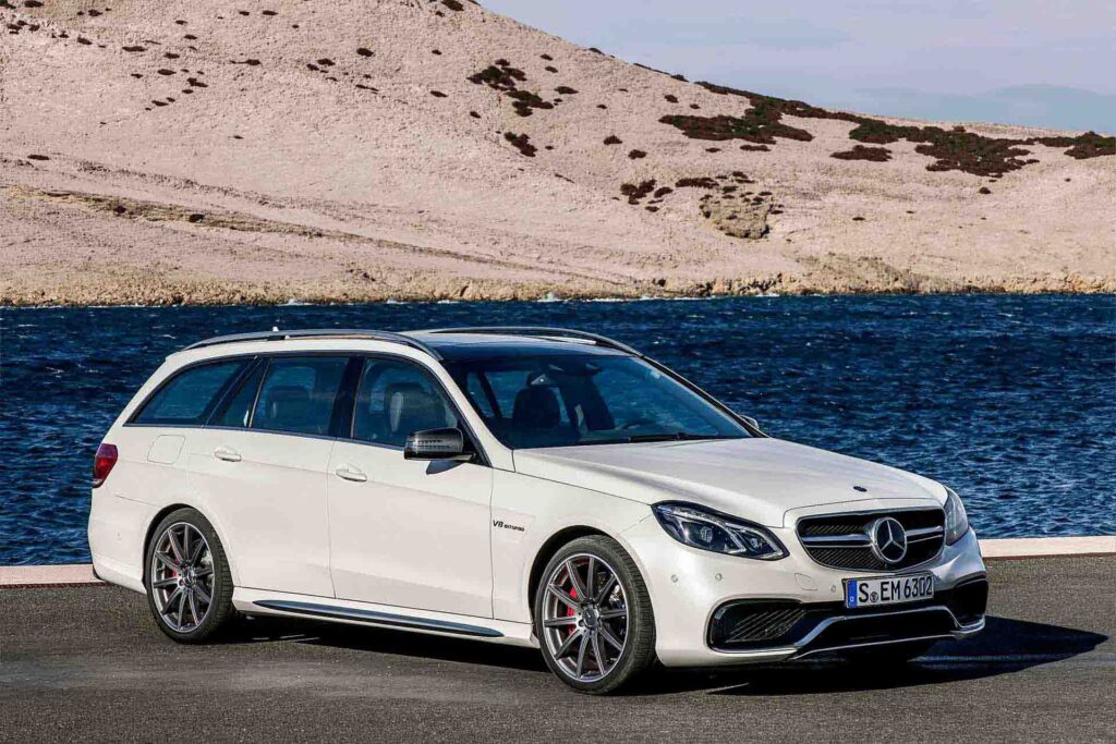 frontal Mercedes clase e estate