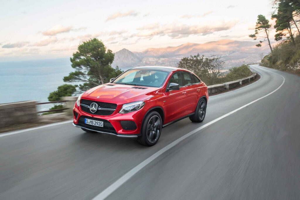 perfil Mercedes gle coupe