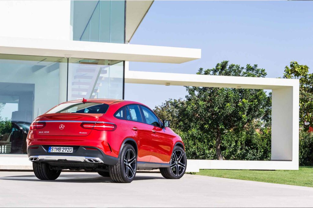 trasero Mercedes gle coupe