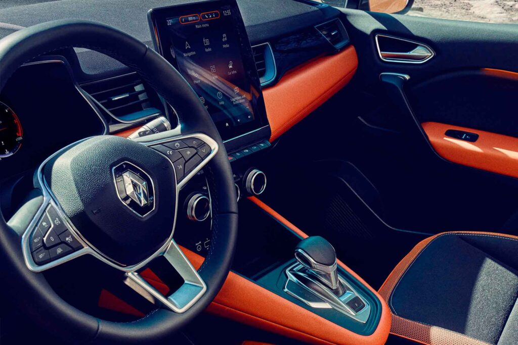 interior Renault captur