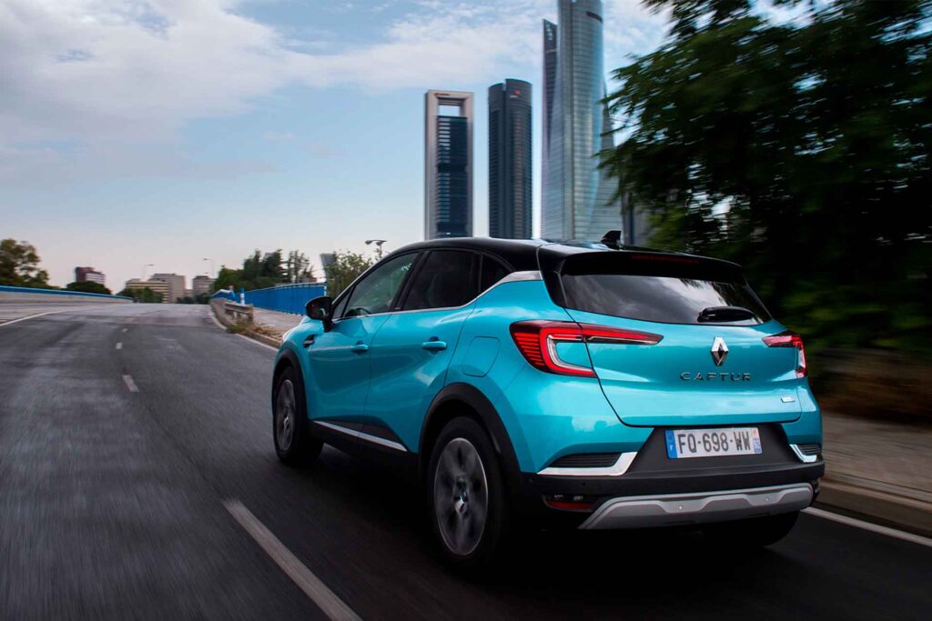 trasero Renault captur