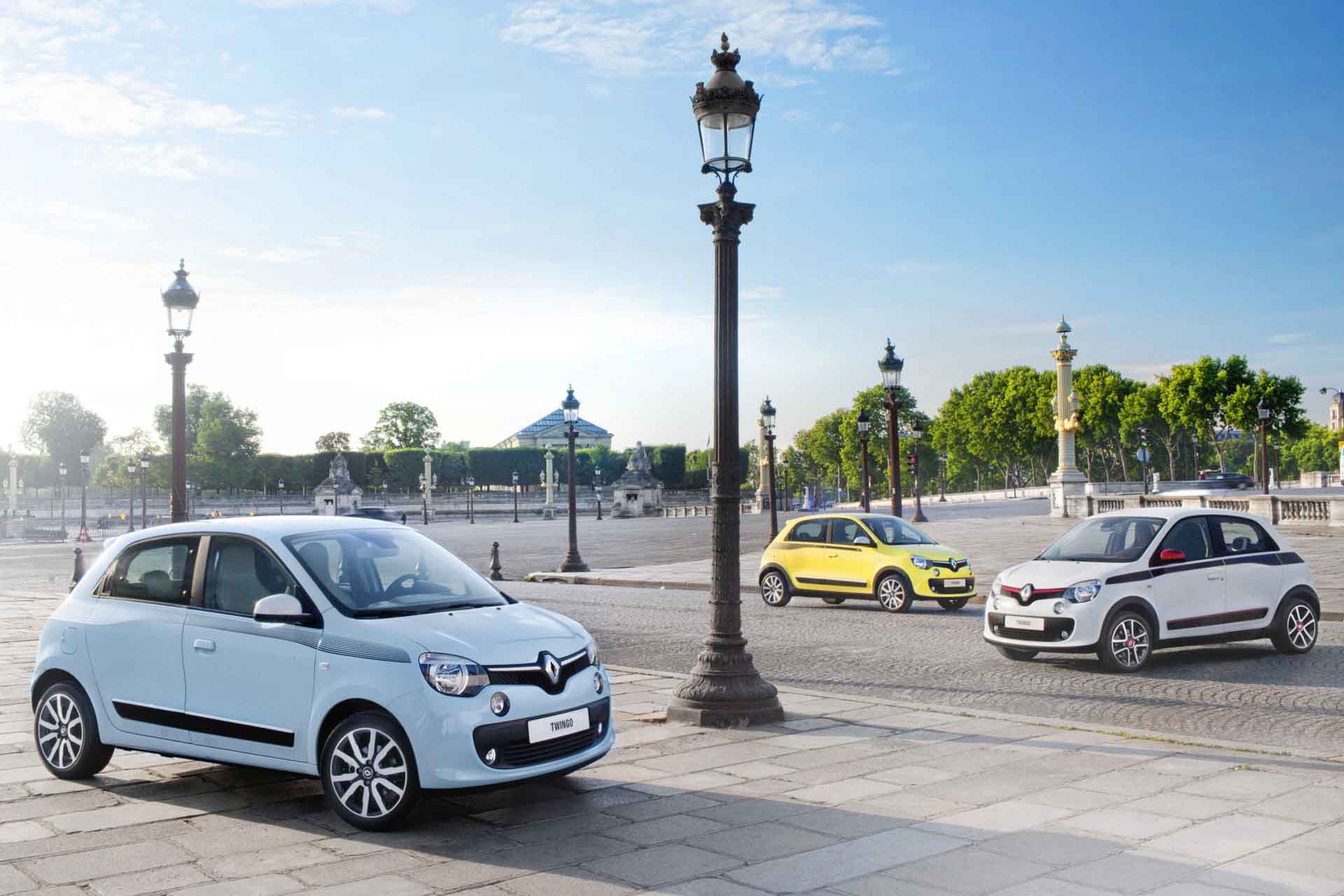 aparcados Renault twingo