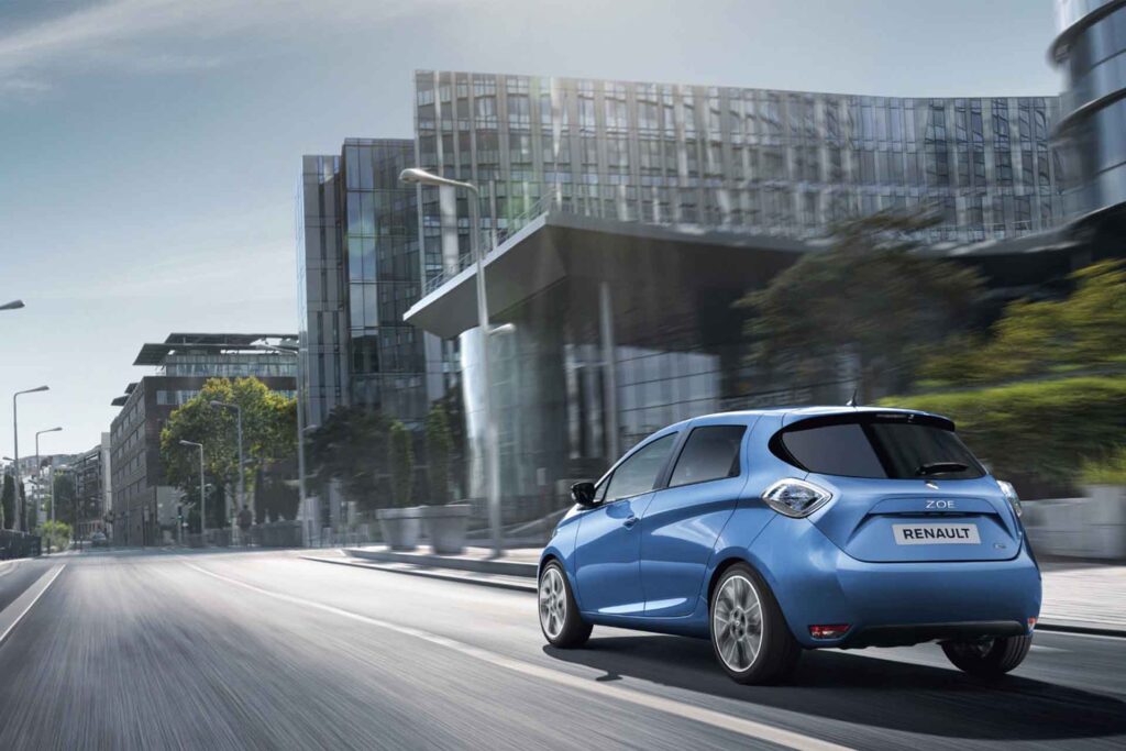 carretera Renault zoe