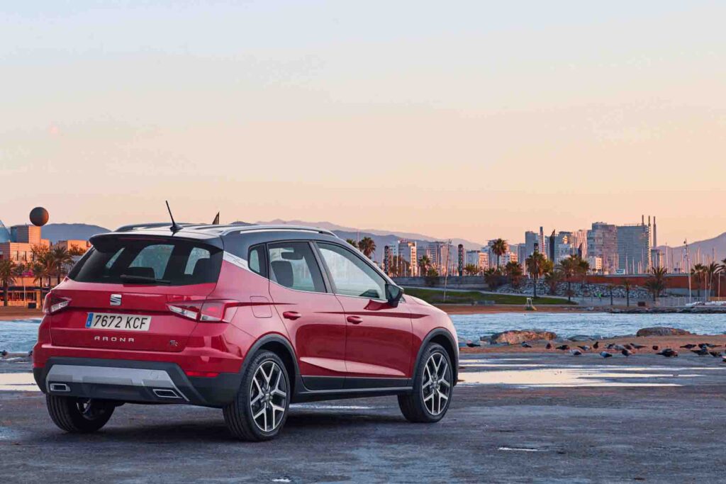 trasero seat arona