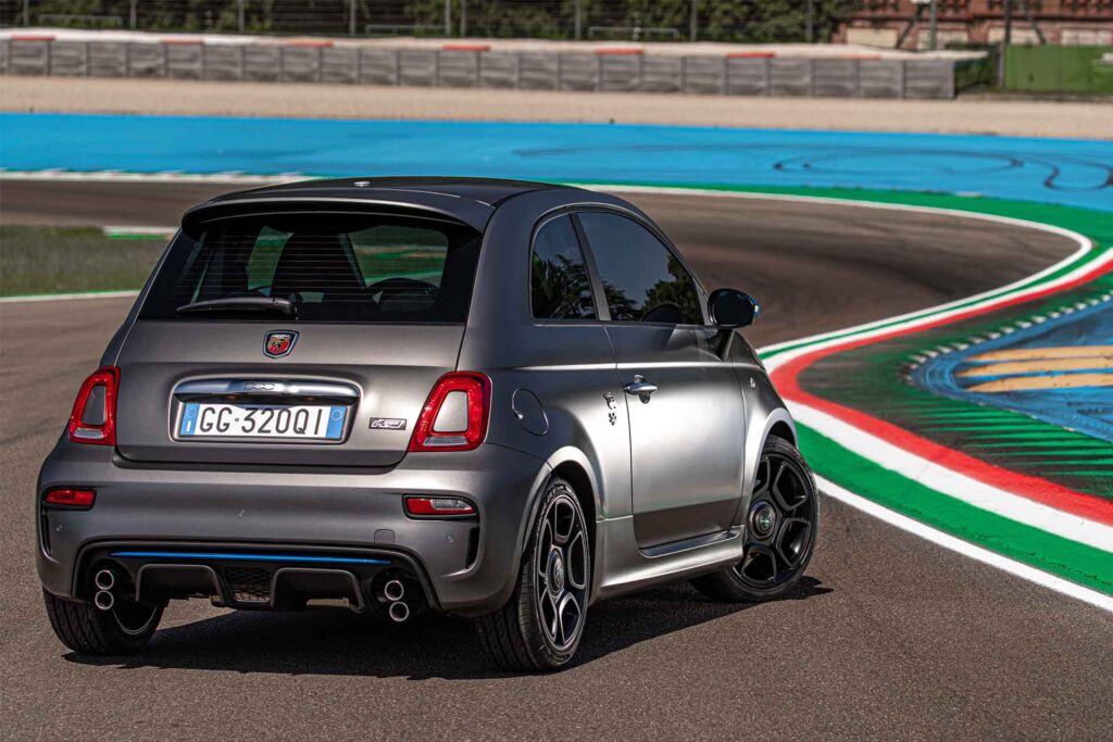 trasero abarth 595