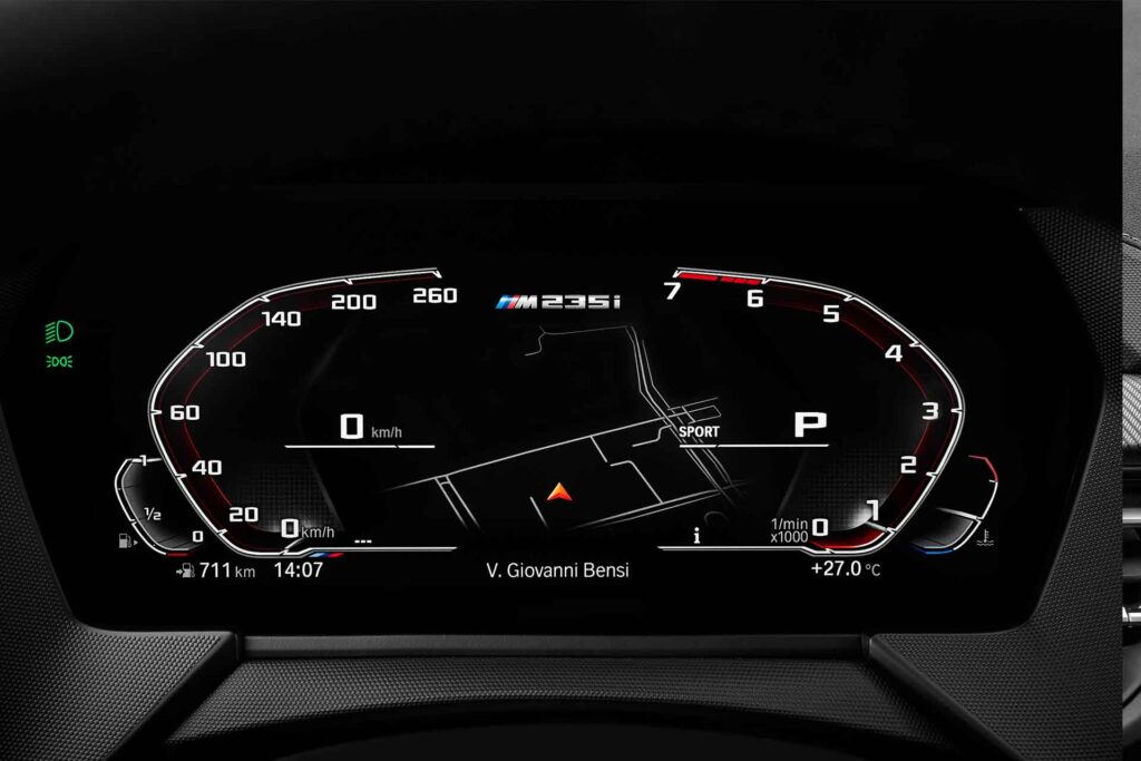 control bmw serie 2 gran coupe