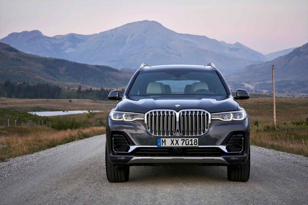 frontal bmw x7