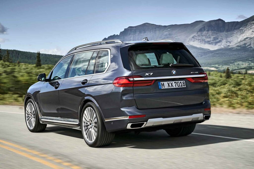 lateral bmw x7