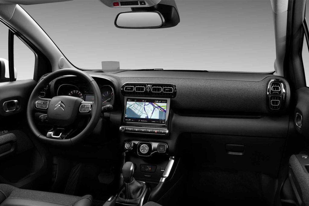 interior citroen c3 aircross