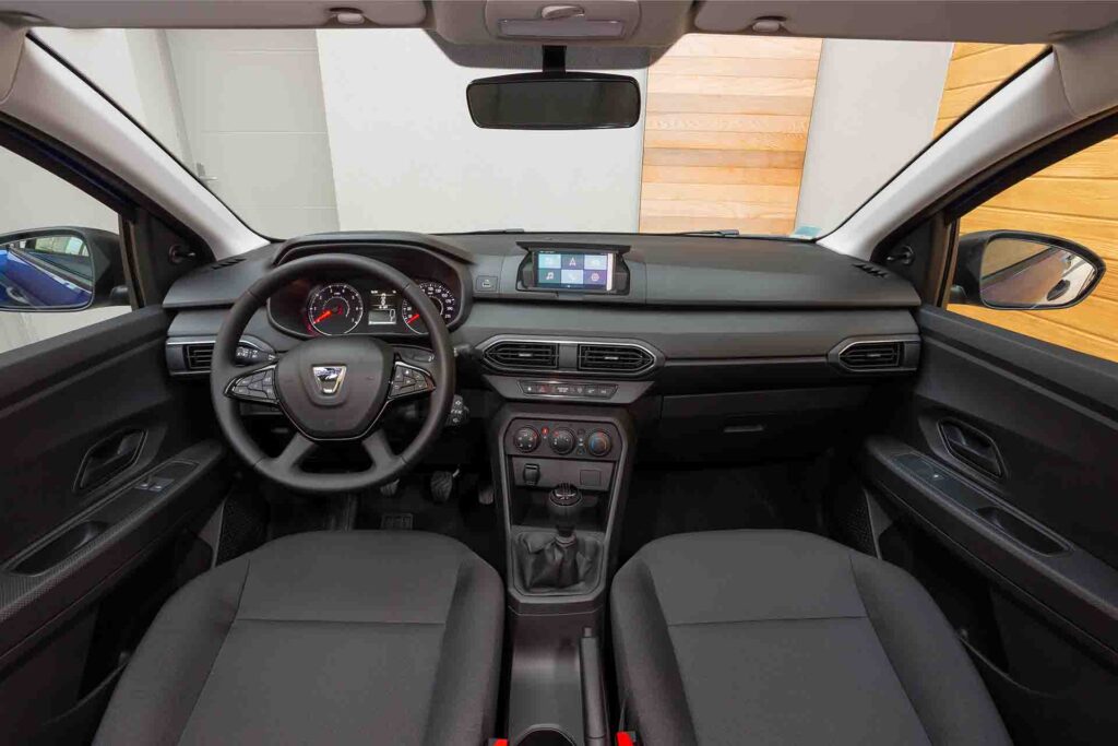 interior dacia sandero