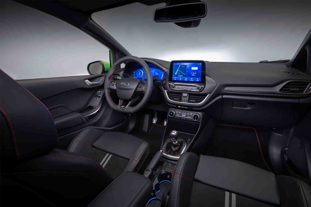 interior ford fiesta
