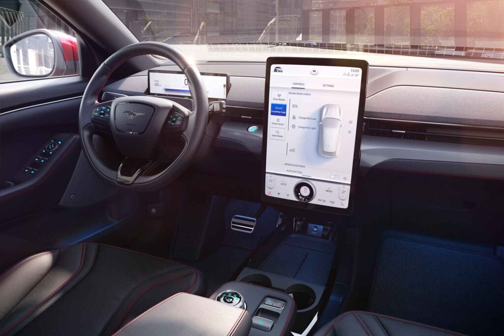 tecnologia ford mustang matche