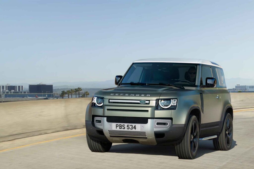 perfil land rover defender