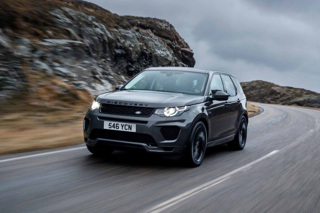 frontal land rover discovery sport
