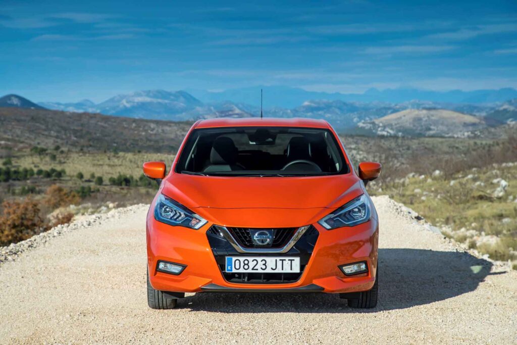 frontal nissan micra