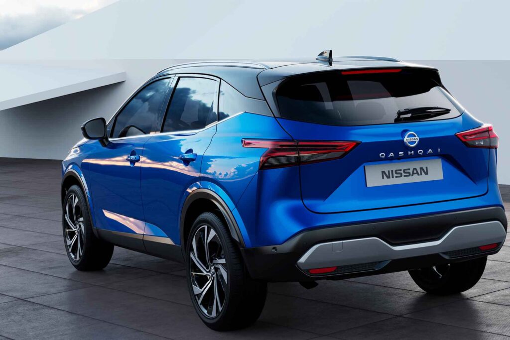 trasero nissan qashqai