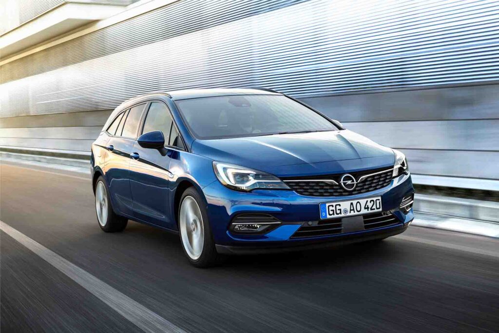 frontal opel astra st