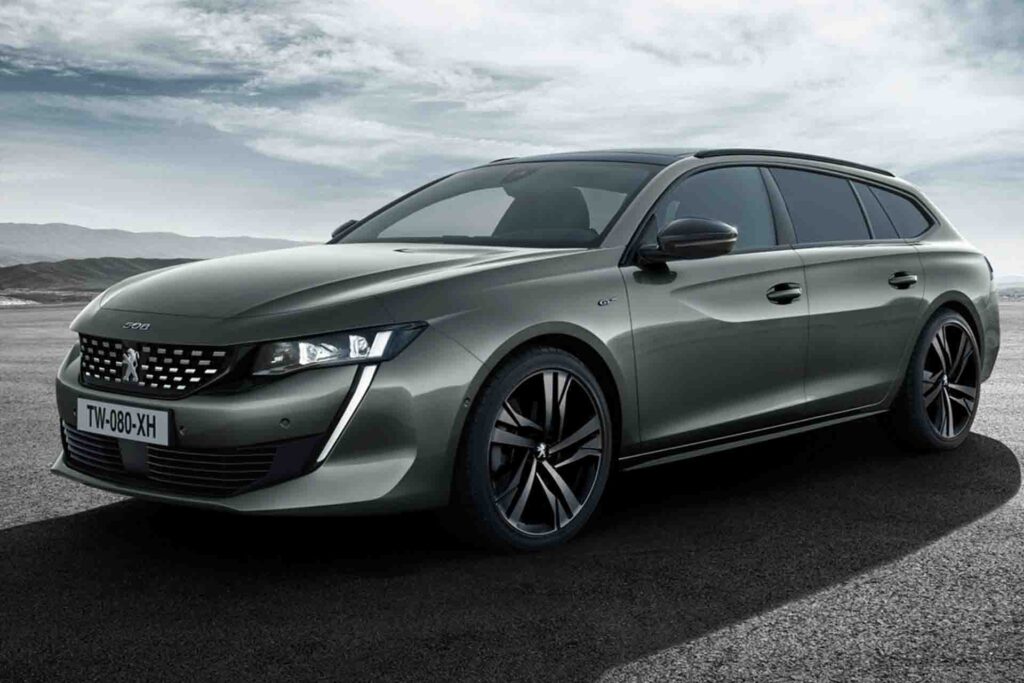 lateral peugeot 508 sw