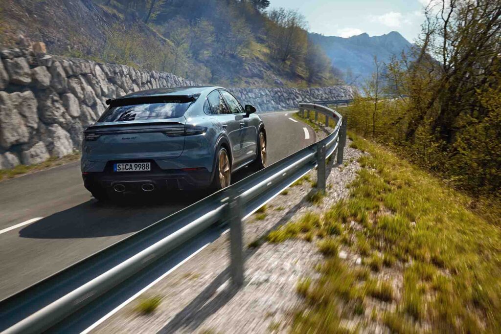 trasero porsche cayenne