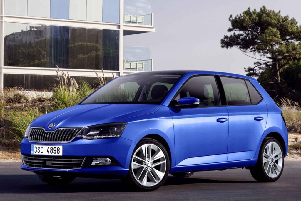 lateral skoda fabia