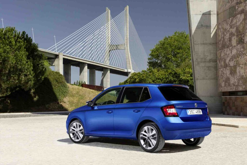 trasero skoda fabia