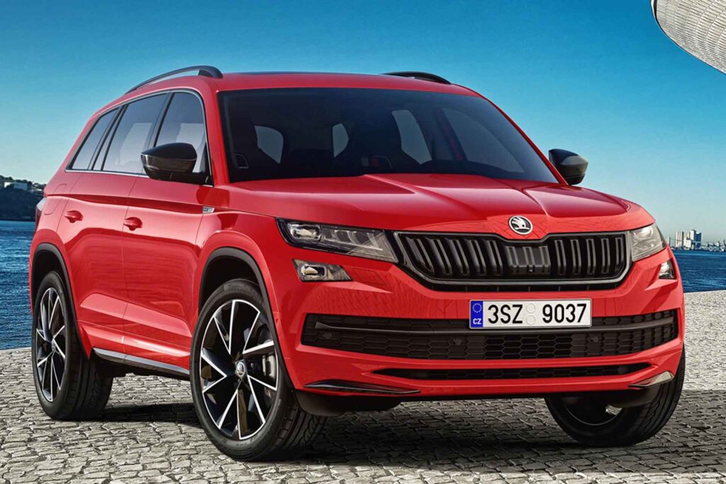 frontal skoda kodiaq