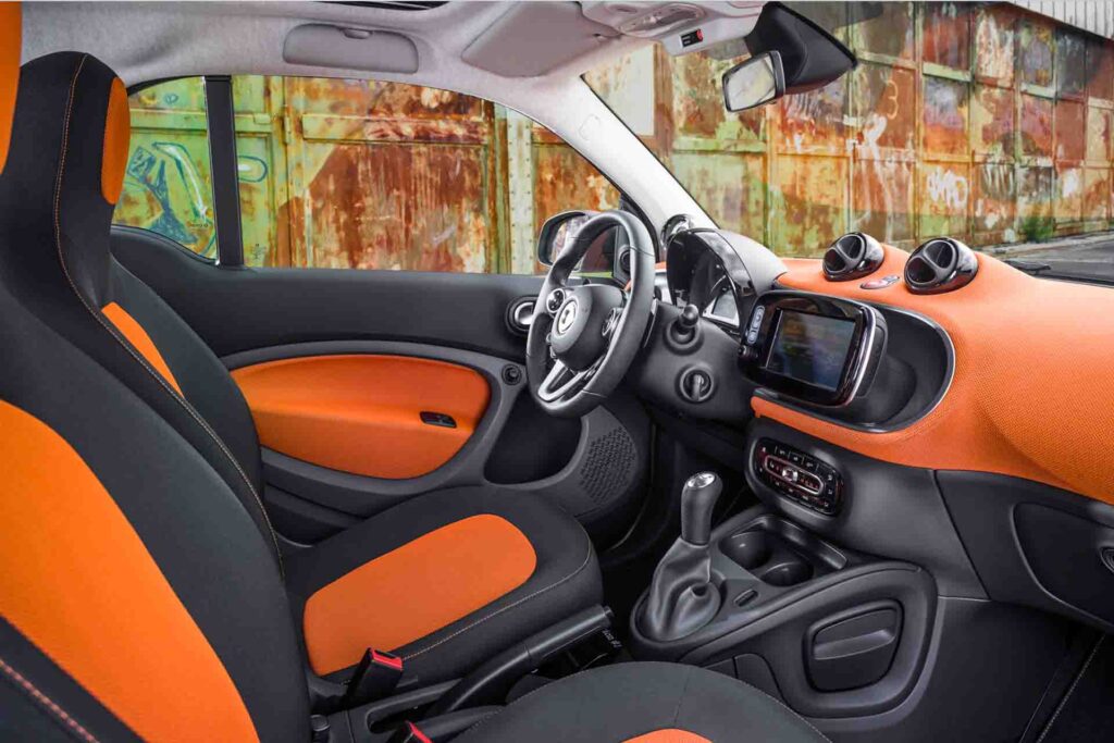 interior smart for two coupe