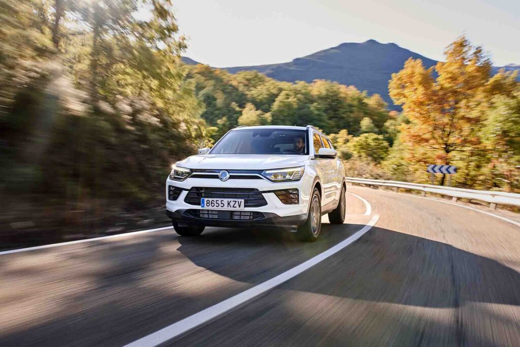 frontal ssangyong korando