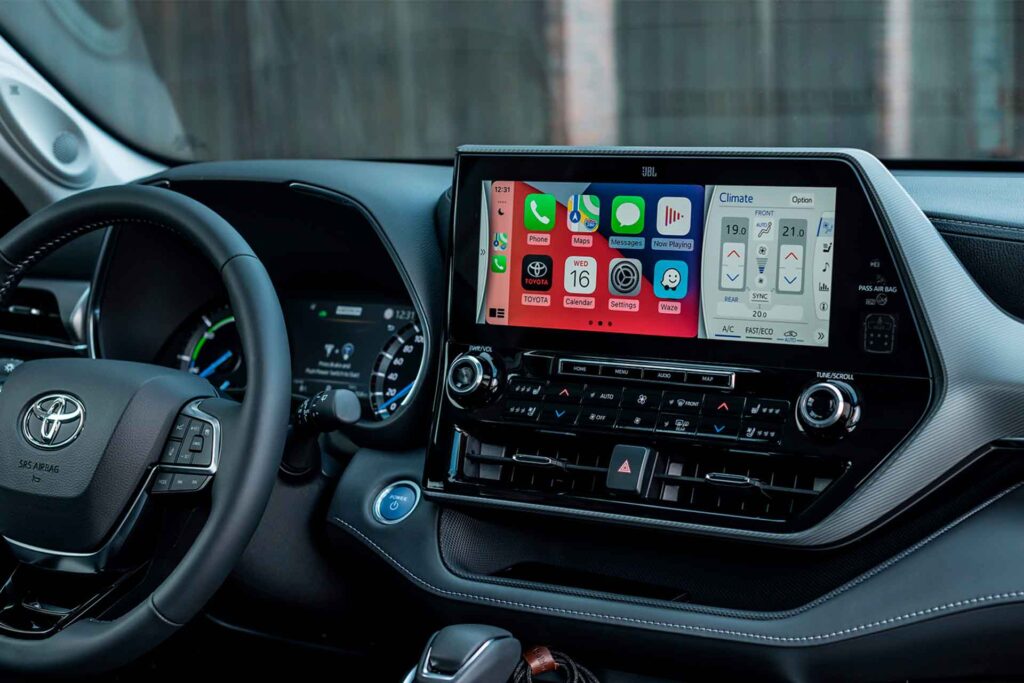 carplay toyota highlander