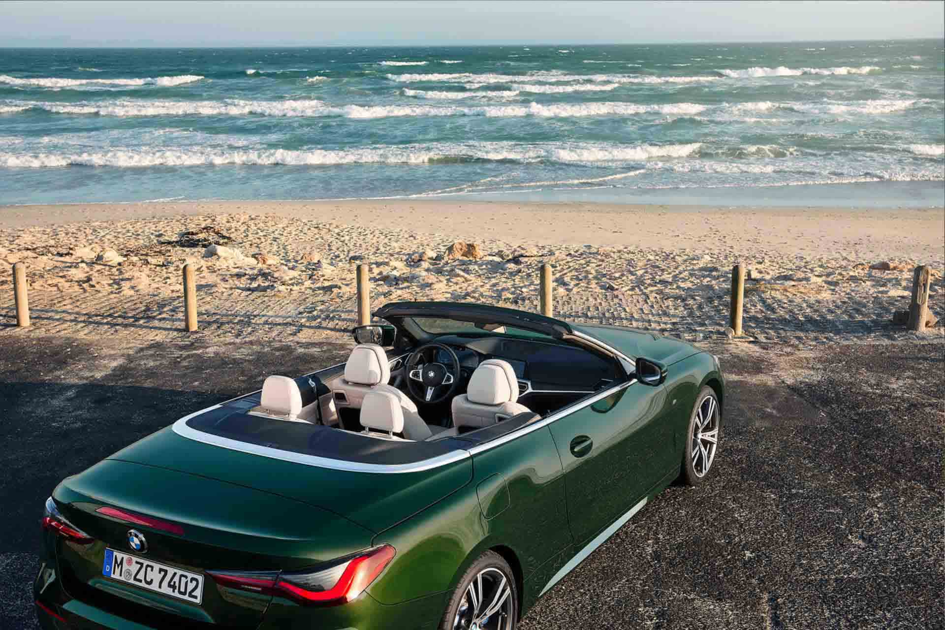 bmw serie4 cabrio verde